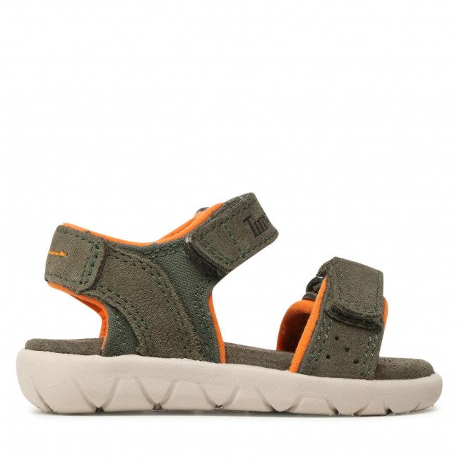 Sandali Timberland - Nubble L/F2 StrpSndlBasic TB0A2K2GA58 Dark Green Suede