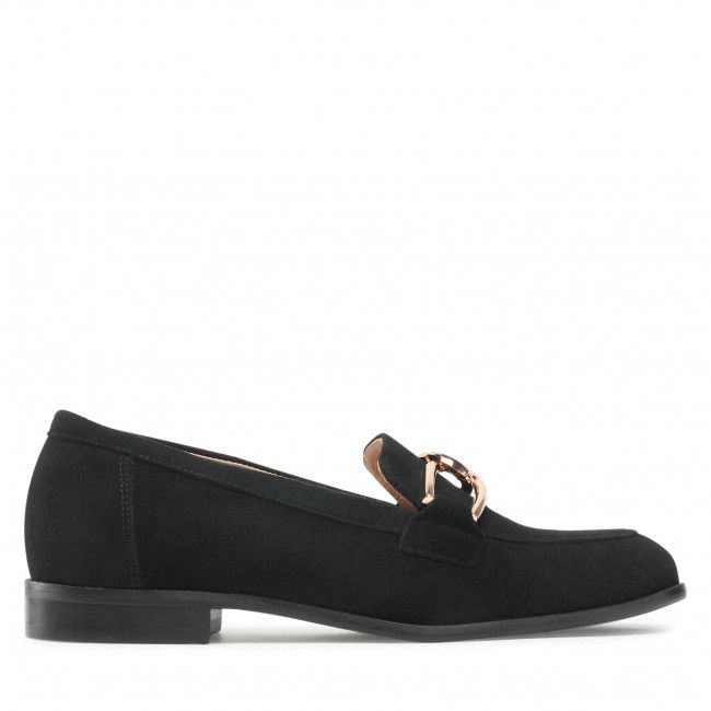 Loafers EKSBUT - 2D-6375-136 Czarny