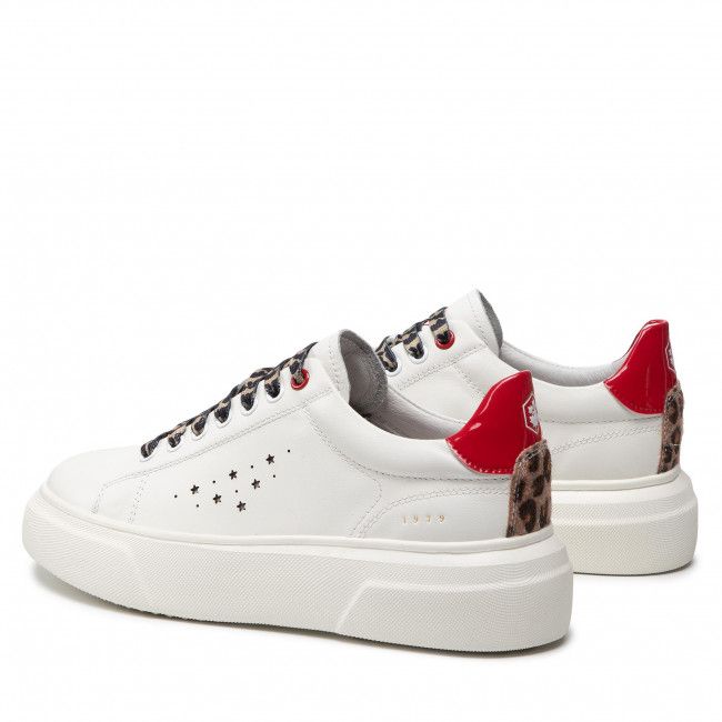 Sneakers LUMBERJACK - Leah SWD7005-001-O20 White/Red M0623