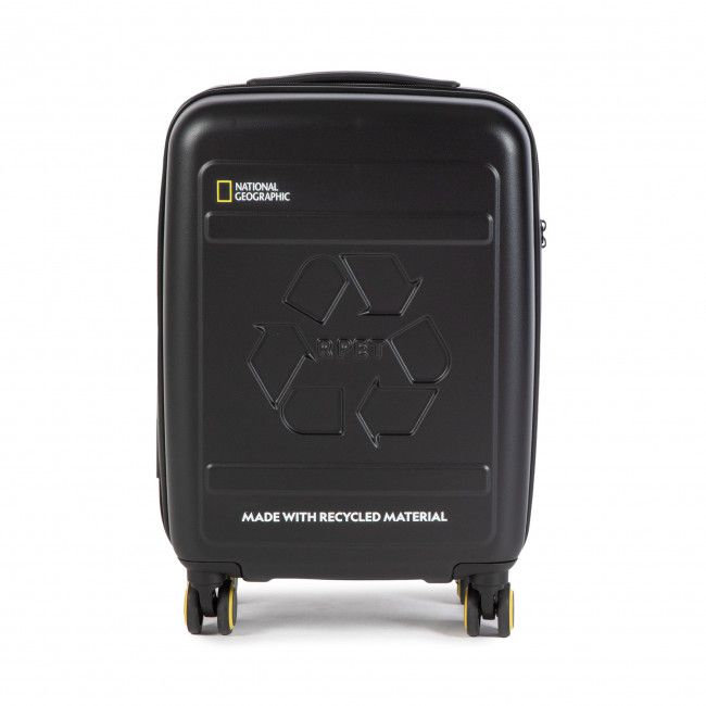 Valigia rigida piccola NATIONAL GEOGRAPHIC - Small Trolley N205HA.49.06 Black