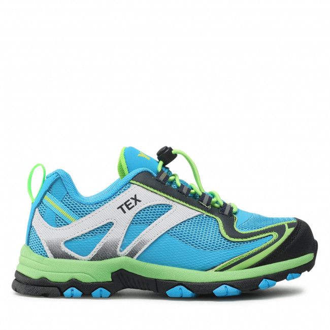 Sneakers YK-ID by Lurchi - Cedric-Tex 33-27102-39 S Blue/Neon Green