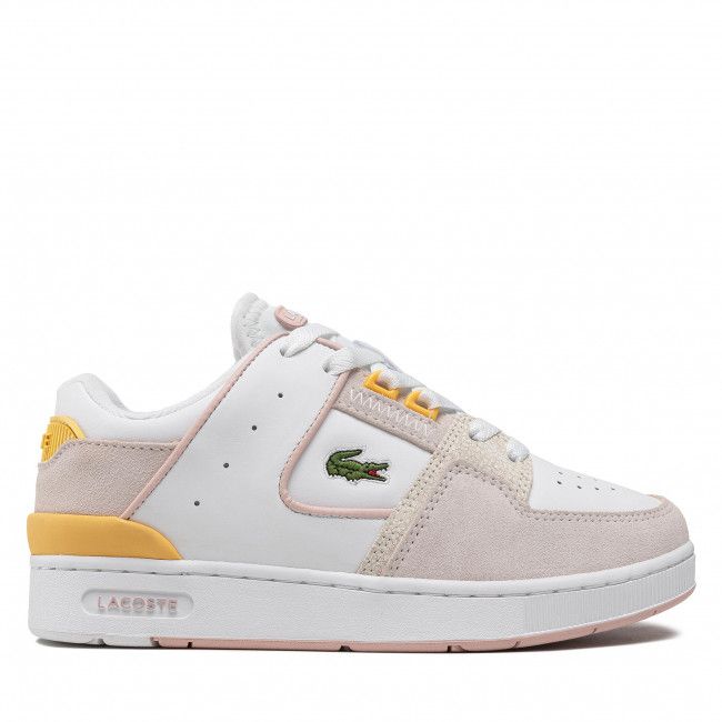 Sneakers LACOSTE - Court Cage 0722 1 Sfa 7-43SFA0048 Wht/Ylw