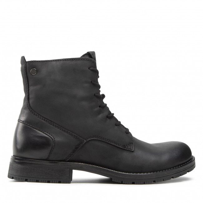 Stivali JACK&amp;JONES - Jfworca Leather 12159497 Anthracite