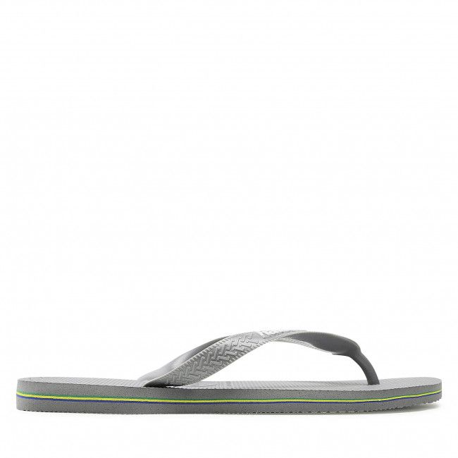 Infradito HAVAIANAS - Brasil Logo 41108505002 Steel Grey/Steel