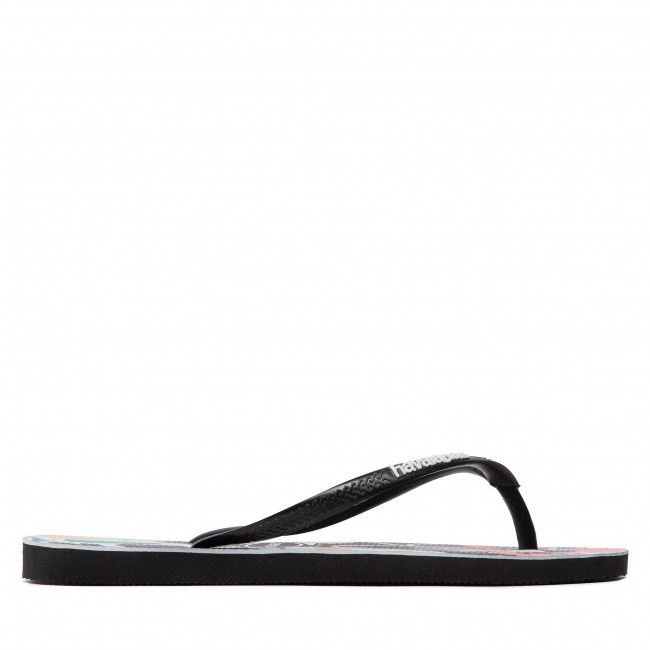 Infradito HAVAIANAS - Floral Basic 41454601069 Black/Black