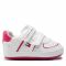 Sneakers Tommy Hilfiger - Velcro Shoe T0A4-32285-1433 White/Fuchsia X030