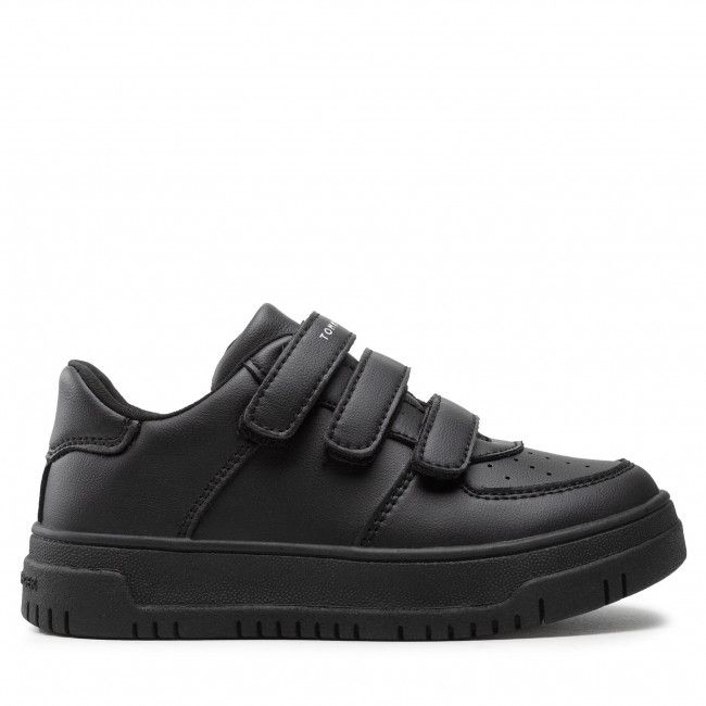 Sneakers TOMMY HILFIGER - Low Cut Velcro Sneaker T3B9-32481-1355 M Black 999