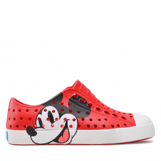 Scarpe da ginnastica NATIVE - Jefferson Print 13112001-6410 Torch Red/Shell White/Classic Mickey