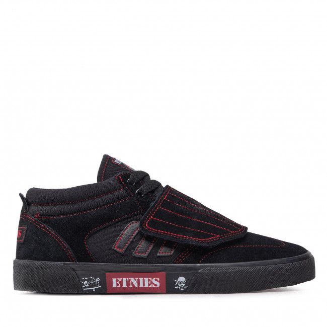 Sneakers ETNIES - Windrow Vulc Mid 4101000557595 Black/Red