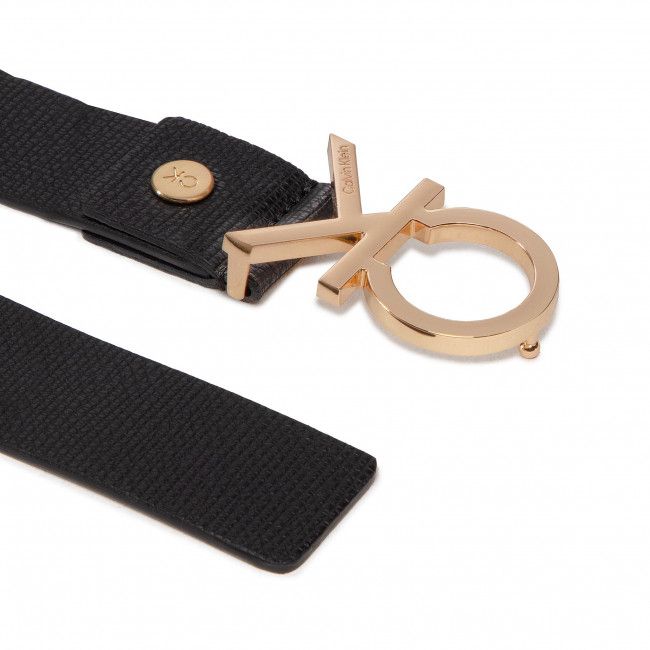 Cintura da donna Calvin Klein - Adj Ck Metal Pal Gold 35Mm K50K509651 Ck Black BAX