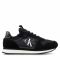 Sneakers Calvin Klein Jeans - Runner Sock Laceup Ny-Lth-Wn YW0YW00840 Black BDS