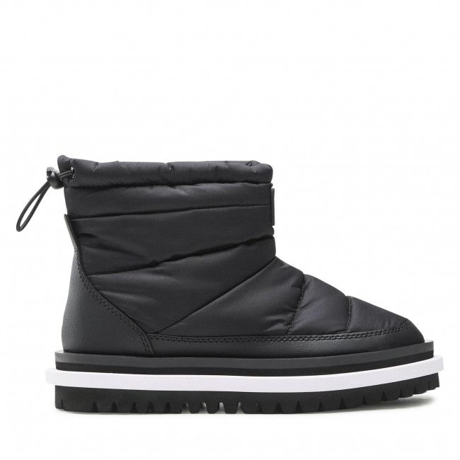 Tronchetti Tommy Jeans - Padded Tommy Jeans Wmns Boot EN0EN01950 Black BDS