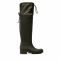 Wellington TOMMY HILFIGER - Overknee Rainboot FW0FW06778 Army Green RBN