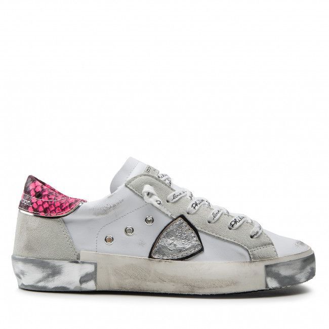 Sneakers PHILIPPE MODEL - Prsx PRLD VA07 Blanc/Fucsia