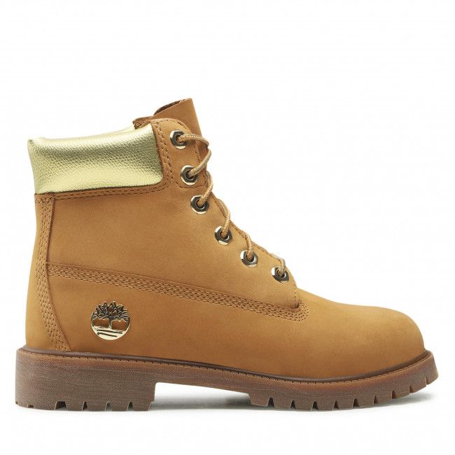 Scarponcini Timberland - Premium 6 In Waterproof Boot TB0A5SZD2311 Wheat Nubuck W Gold