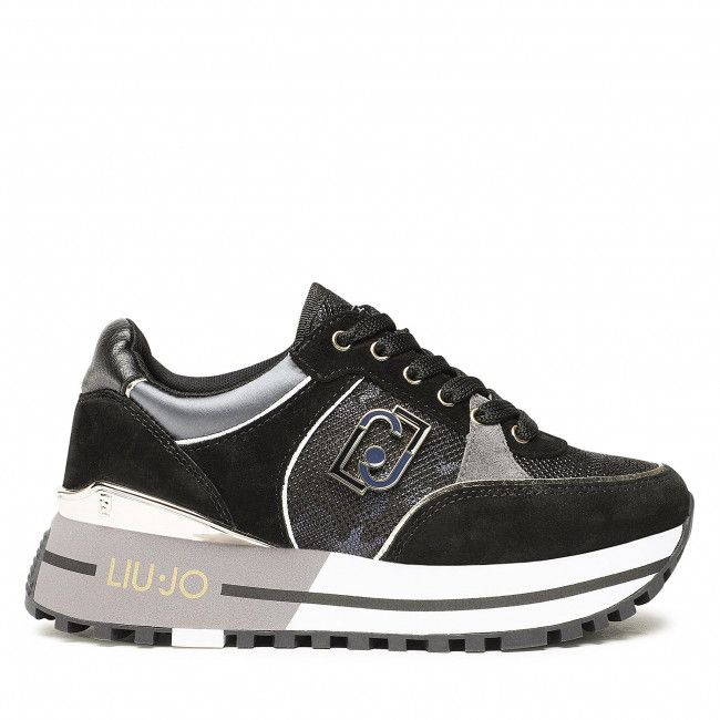 Sneakers Liu Jo - Maxi Wonder 20 BF2097 PX255 Blu/Black S1181