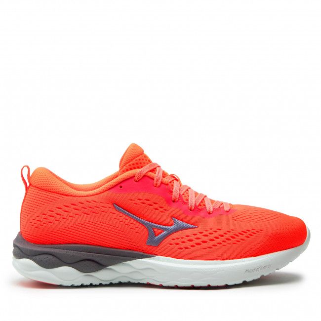 Scarpe Mizuno - Wave Revolt 2 J1GD218149 Fiery Coral 2/Metallic Gray/Quiet Shade