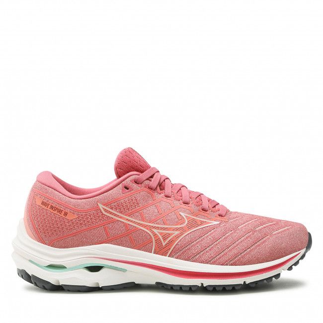 Scarpe Mizuno - Wave Inspire 18 J1GD224414 Rosette/Snow White/Garnet Rose