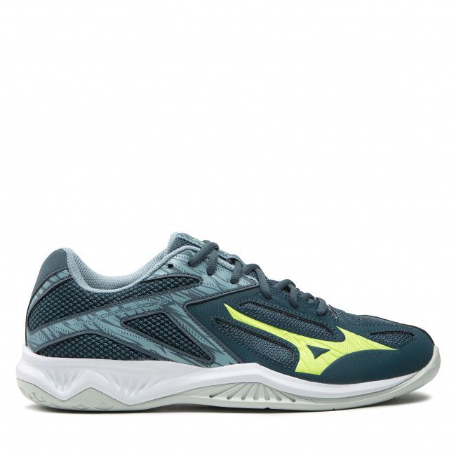 Scarpe Mizuno - Thunder Blade 3 V1GA217038 Blue/Neo Lime/Misty Blue