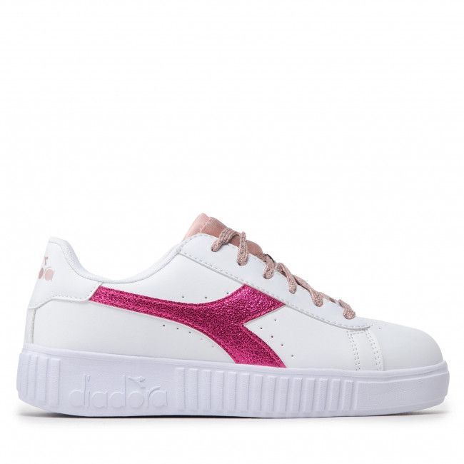 Sneakers Diadora - Game Step P Metallic Craquele Gs 101.178647 01 C3113 White/Pink Lady