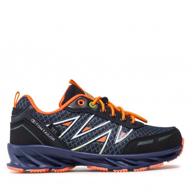 Scarpe da trekking Tom Tailor - 3274901 Navy/Neon Orange