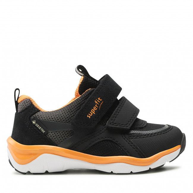 Sneakers SUPERFIT - GORE-TEX 1-000236-0010 M Schwarz/Orange