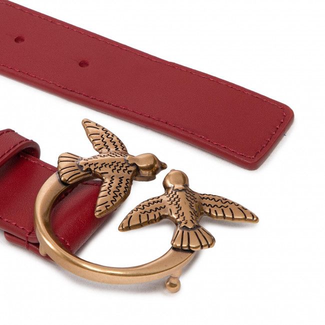 Cintura da donna Pinko - Love Berry Simply H3 Belt AI 22-23 PLT01 1H212Q Y5H7 Ruby Red R72Q