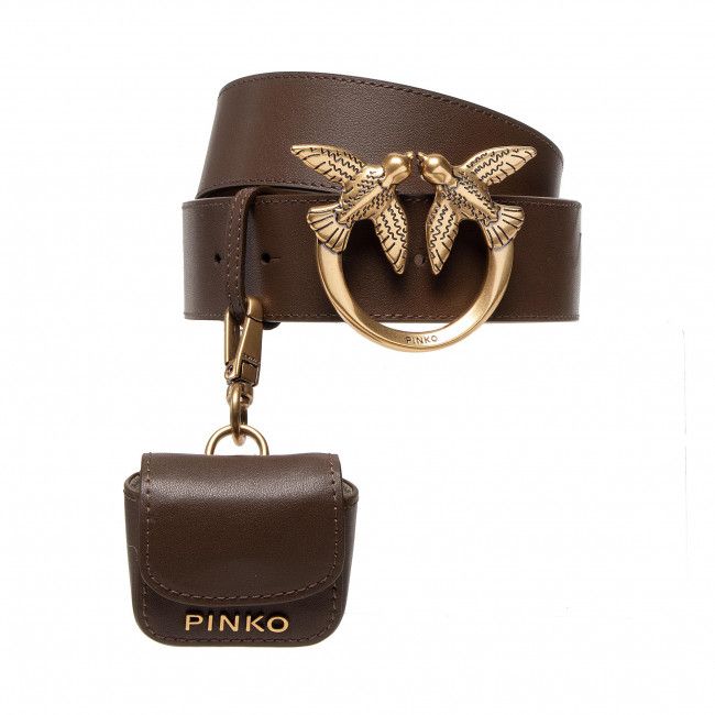 Cintura da donna PINKO - Minimus H4 Belt AI 22-23 PLT01 1H2141 Y5H7 Green L66Q