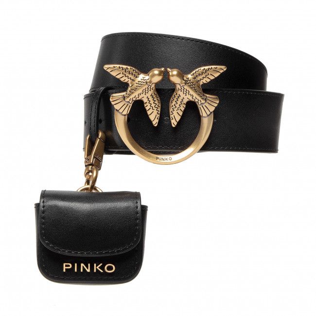 Cintura da donna PINKO - Minimus H4 Belt AI 22-23 PLT01 1H2141 Y5H7 Black Z99Q