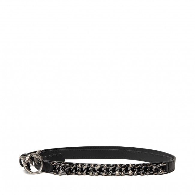 Cintura da donna PINKO - Love Double Bling Belt H2 20222 PLT01 1H2148 A089 Black Z990