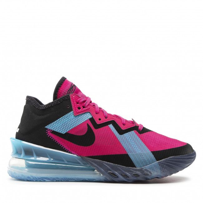 Scarpe NIKE - Lebron XVIII Low CV7562 600 Fireberry/Black/Lt Blue Fury