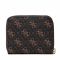 Portafoglio piccolo da donna Guess - Laurel (QE) Slg SWQE85 00370 BROWN LOGO