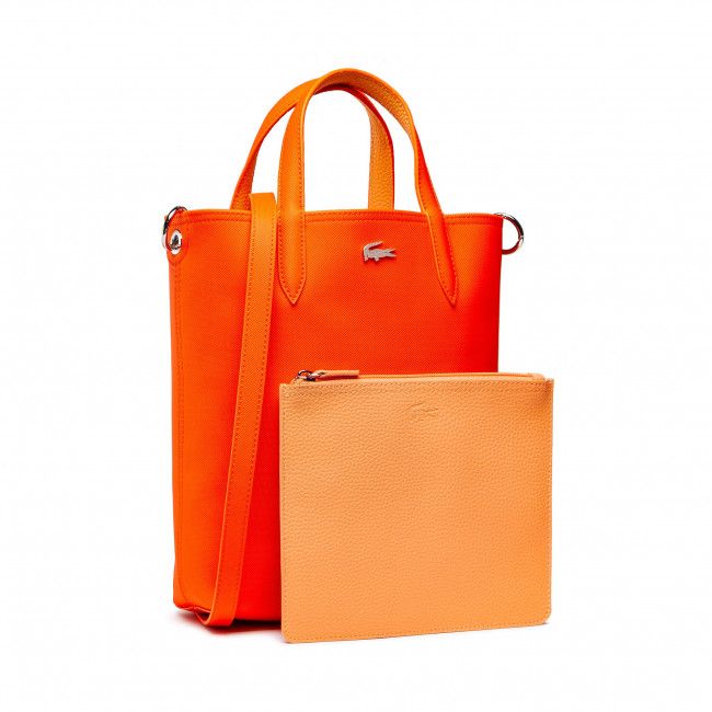 Borsetta Lacoste - Vertical Shopping Bag NF2991AA Flame Pumpkin J19