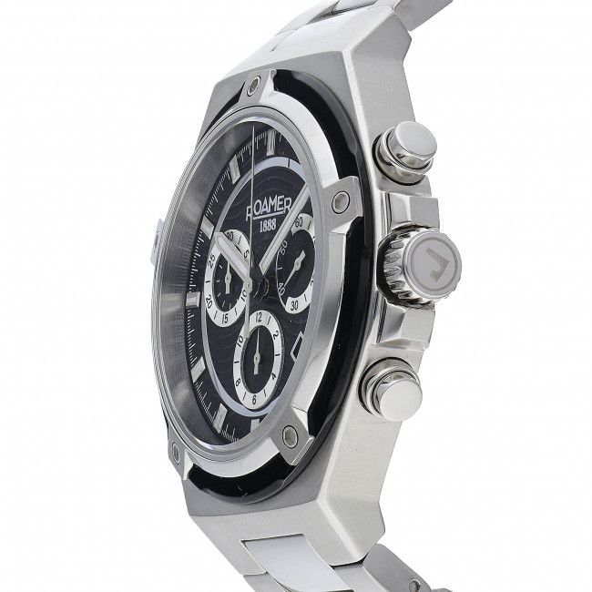 Orologio ROAMER - Tempomaster Chrono 221837 41 55 20 Silver