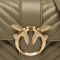 Borsetta PINKO - Love Mini Icon Chevron Cl AI 22-23 PLTT 1P22UJ A03Z Green U86Q