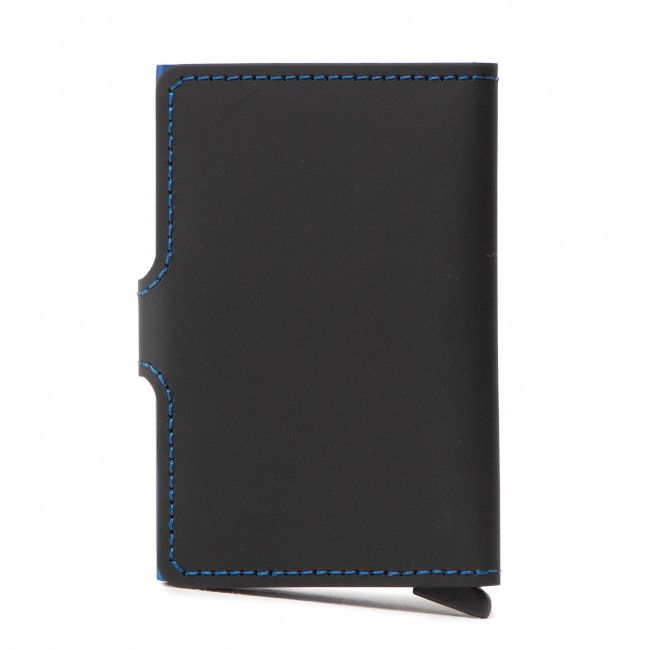 Portafoglio piccolo da uomo Secrid - Miniwallet MM Black &amp; Blue