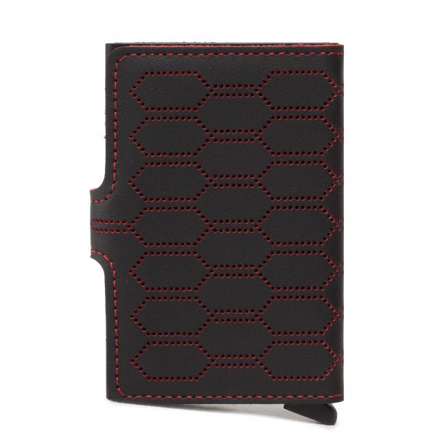 Portafoglio piccolo da uomo SECRID - Miniwallet Fuel Black/Red