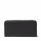 Portafoglio grande da donna CALVIN KLEIN - Re-Lock Slim Z/A Wallet Lg Pbl K60K609482 Ck Black BAX