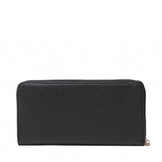 Portafoglio grande da donna CALVIN KLEIN - Re-Lock Slim Z/A Wallet Lg Pbl K60K609482 Ck Black BAX