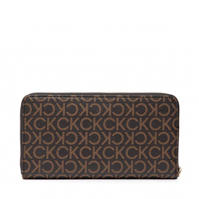 Portafoglio grande da donna CALVIN KLEIN - Ck Must Z/A Wallet Xl Mono K60K609546 BRW