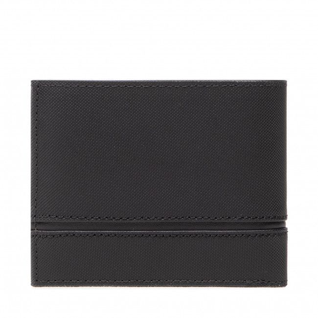 Portafoglio grande da uomo Calvin Klein - Slim Plaque Bifold 5cc W/Coin K50K509638 Ck Black BAX