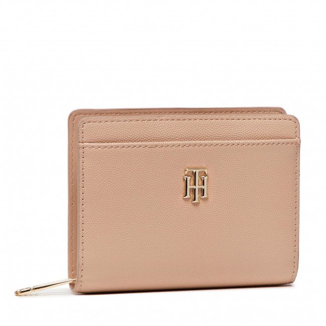 Portafoglio grande da donna Tommy Hilfiger - Th Timeless Med Wallet AW0AW11616 ABR