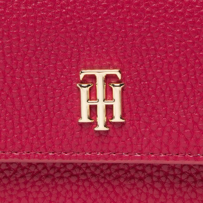 Portafoglio grande da donna Tommy Hilfiger - Th Element Large Flap Wallet AW0AW12079 XJV