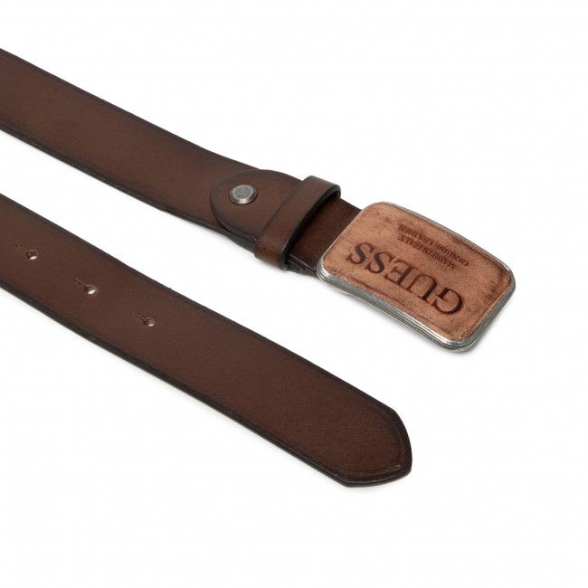 Cintura da uomo GUESS - Adjustable Belt BM7556 LEA30 BRO