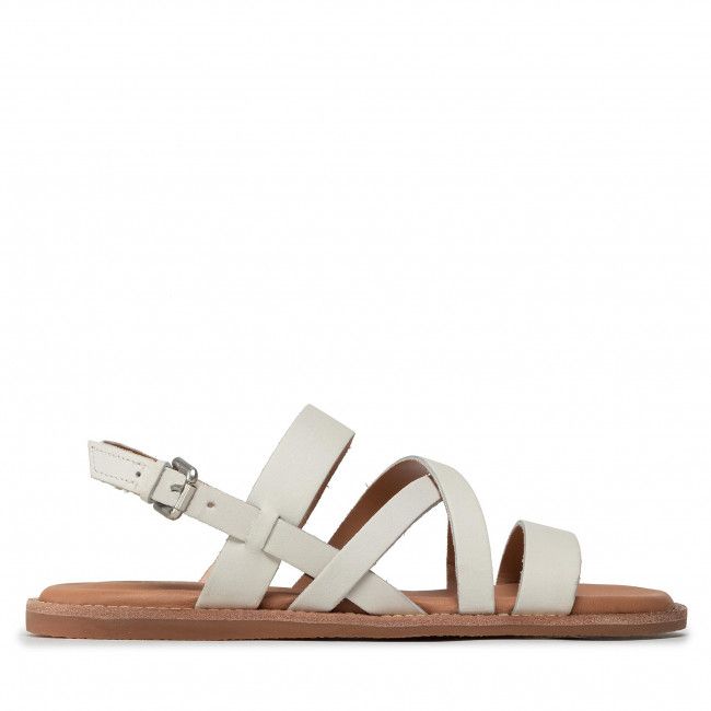 Sandali CLARKS - Karsea Sun 261660284 White Leather