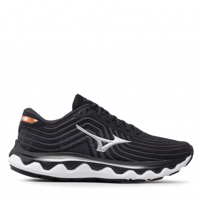 Scarpe Mizuno - Wave Horizon 6 J1GC222604 Black/Silver/Orange Copper