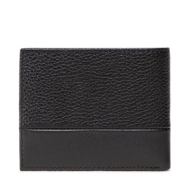 Portafoglio piccolo da uomo Calvin Klein - Subtle Mix Bifold 6Cc W/Bill K50K509182 Ck Black BAX