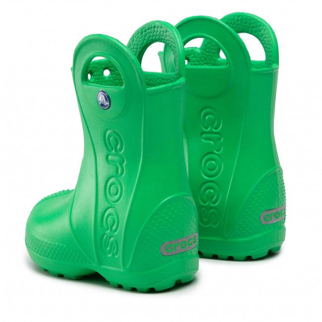 Wellington Crocs - Handle It Rain Boot Kids 12803 Grass Green