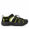 Sandali KEEN - Newport H2 1009965 Black/Lime Green