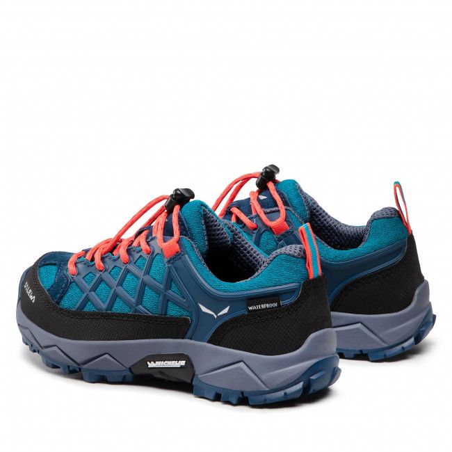 Scarpe da trekking SALEWA - Jr Wildfire Wp 64009-8641 Caneel Bay/Fluo Coral